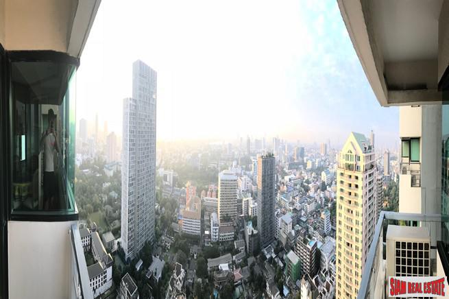 Sathorn Gardens | River and City Views from this Three Bedroom Condo for Rent at Sathorn, Bangkok