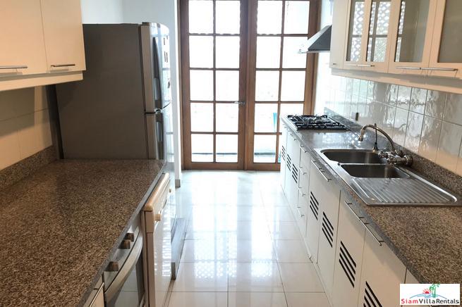 Navin Mansion | Penthouse 3 Bed Duplex at a Boutique Apartment Block of only 8 Units in Tropical Grounds at Yan Nawa - Pets Allowed