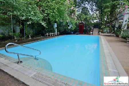 Navin Mansion | Penthouse 3 Bed Duplex at a Boutique Apartment Block of only 8 Units in Tropical Grounds at Yan Nawa - Pets Allowed