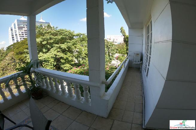 Navin Mansion | Penthouse 3 Bed Duplex at a Boutique Apartment Block of only 8 Units in Tropical Grounds at Yan Nawa - Pets Allowed