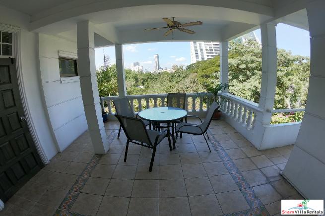Navin Mansion | Penthouse 3 Bed Duplex at a Boutique Apartment Block of only 8 Units in Tropical Grounds at Yan Nawa - Pets Allowed