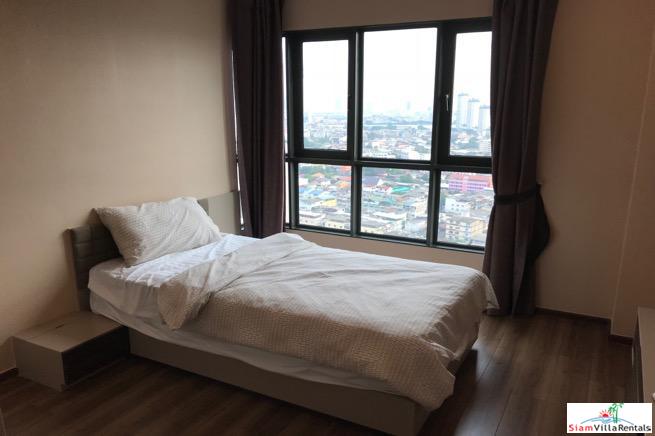 Teal Sathorn- Taksin | City Views from the 27th Floor of this Furnished Three Bedroom Condo in Wongwian Yai