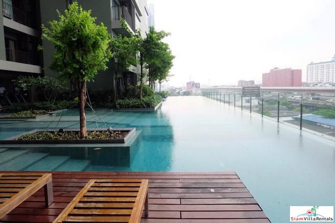 Teal Sathorn- Taksin | City Views from the 27th Floor of this Furnished Three Bedroom Condo in Wongwian Yai