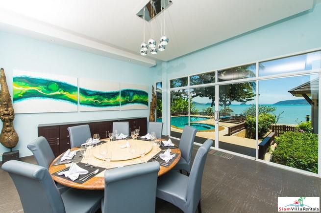 Five Bedroom Ocean Front Pool Villa for Rent in Chalong Bay