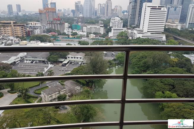 Baan Somthavil | Spacious Two Bedroom with Views of Lumpini Park and Royal Bangkok Sport Club in Ratchadamri