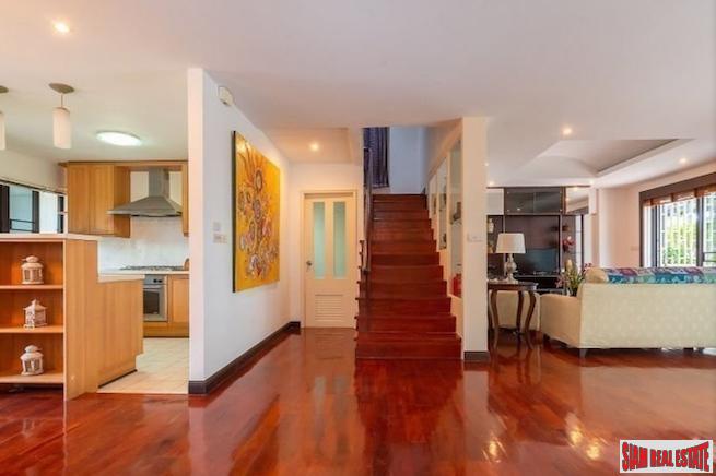 Kiarti Thanee City Mansion Townhouse | 195 sqm Three Bedroom, Three Bath + Maids Room Near Pool for Rent