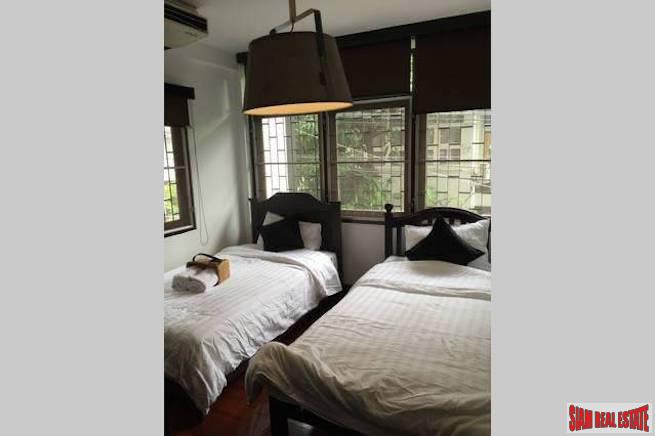 Two Storey Three Bedroom Single House for Rent on Sukhumvit 63